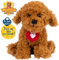 Waffle the Wonder Dog 539 3401 Soft Toy with Sound, Brown, 15 x 15 x 25 cm