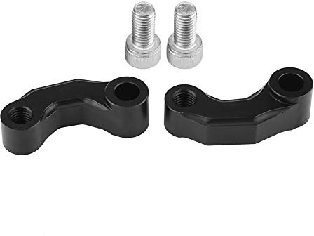 VOBOR Riser-Adapter für Spiegelmontage Adapter für Motorrad-Spiegel Riser-Verlängerungshalterung für R1200GS LC/ADV 13-18 R nineT / R1200R