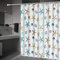 Eco Memos Schimmelresistente Duschvorhänge, extra Lange Duschvorhänge mit U-förmigen Haken, antibakteriell, wasserdicht, 180 x 180 cm/180 x 200 cm/200 x 200 cm (3, 200 x 240 cm)