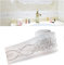 No-brand Elegant Wallpaper Ribbon with White Pink Floral Pattern with Waterproof 3D Wall Sticker -10cm x 5m
