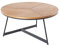Riess Ambiente Design Couchtisch Oak Elegance 80cm Eiche schwarzes Metallgestell Wohnzimmertisch Tisch