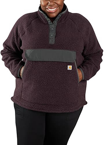 Carhartt Pullover in pile, vestibilità comoda, da Donna, Viola, M