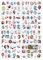200Pcs Gabby's Dollhouse Kinder Temporäre Tattoos Ꮆäbby's Döllhöüse Tattoo Stickers Set Party Favor Tattoo Aufkleber (8 Blätter)