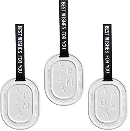 3x diffuseur d'huiles essentielles pierre bricolage parfumé diffuseur d'arôme pierre pour voiture voyage chambre cadeau pour femme, maman, Plaque