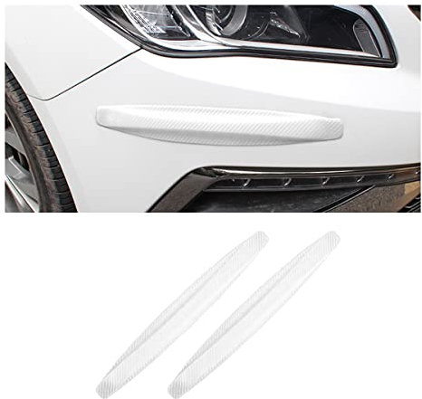 Autotürschutz, 2 STK. Kratzschutz aus Gummi, Universal-Kollisionsschutz für Autotürkanten für PKWs, Limousinen, LKWs, SUVs (Weiß)