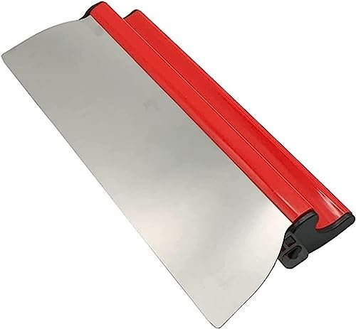 Paleta de yeso, herramientas de enlucido, espátula for alisar paneles de yeso, paleta de yeso, pintura de acero inoxidable for pared, desnatado adecuado for herramientas de pared (Size : 25cm) ( Size