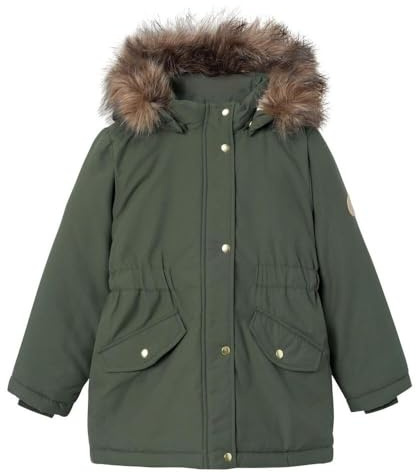 NAME IT Mantel Khaki, für Mädchen, Marlin, Khaki, 13 Jahre, kaki, 13 Jahre