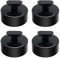 YIXISI 4 Pezzi Cuscinetto di Sollevamento in Gomma, Cuscinetto Cric Rotondo, Tampone in Gomma, Car Jack Pad in Gomma, Compatibile con Chevrolet Corvette C5 C6 C7