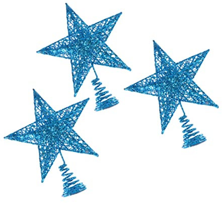 PRETYZOOM Christbaumschmuck 3st Weihnachtsdeko Dreidimensional Ornament Weihnachtsbaumdekoration