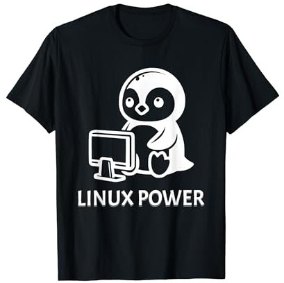 Tux Penguin Linux Power T-Shirt
