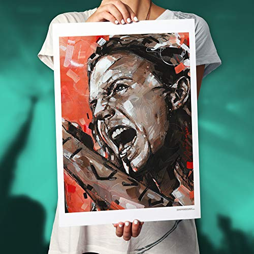 Eddie Vedder 01 Poster 50x70 cm
