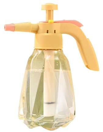 scyca Bomba pulverizadora manual de jardín, pulverizador manual | pequeño pulverizador de bomba de agua de 1,5 l | Botella pulverizadora de agua a presión para césped y jardín con boquilla ajustable