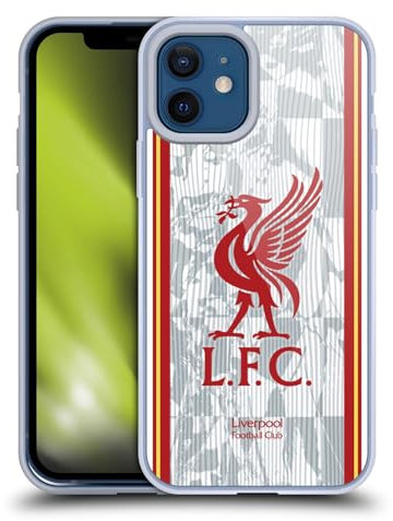 Head Case Designs Officially Licensed Liverpool Football Club Third Kit 2024/25 Soft Gel Case Compatible With Apple iPhone 12 / iPhone 12 Pro