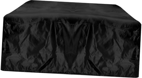 BESPORTBLE Boîte Oxford Tissu Extérieur Imperméable Meubles Couvre Noir Rectangle Foyer Couverture Jardin Table Couverture Patio Chaise Couvre