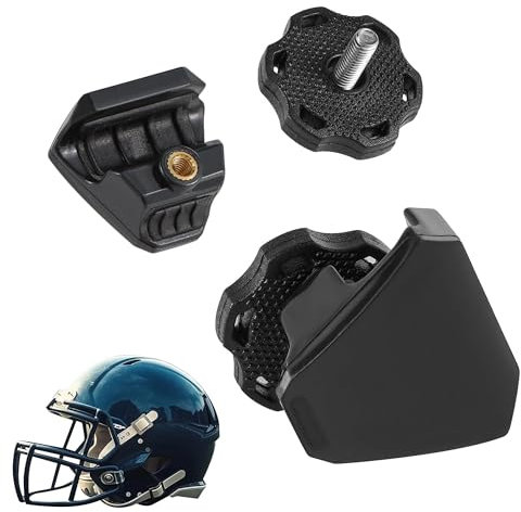 Hayaww Visier-Clips für Fußball-Helme, Fußballhelm-Clips, Helm-Visier-Clips,Schrauben für Fußballhelme - Multifunktionales Football-Helm-Visier für Football-Helme für Erwachsene und Jugendliche