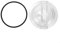 SPX3100D Pool Filter Pump Cover Replacement, Swimming Pool Pump Strainer Lid, Accessory With Washer, Compatible With SP3000X Series(cover with gasket)