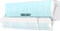 Home Air Conditioner r, Wall Mounted Air Conditioner Windscreen Home Living Room Bedroom Cold Wind Protection