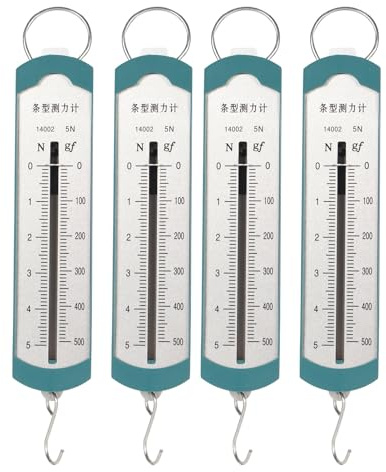 Spring Dynamometer 5N Genauige tragbare Kraftmesser für das mechanische Experiment des Physiks für die Grundschule und die Mittelschule für Schüler geeignet