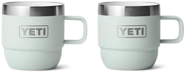 YETI Rambler Stapelbare Tasse Mit DuraSip Keramikbeschichtung, Ridgeline, 2 Pack 6 oz (177 ml)