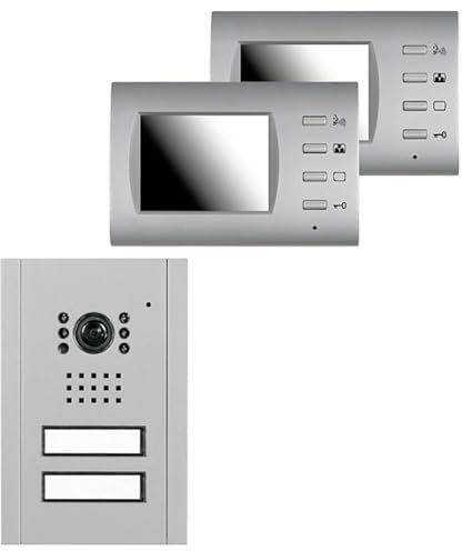 INDEXA GmbH VT35/2 Videotürsprechanlage für Zwei Familien