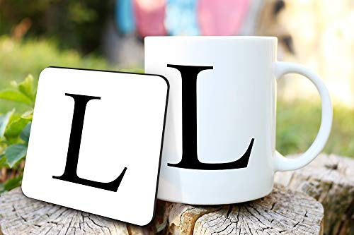 Alphabet Letter Mug Cup Initial A Coffee/Tea Gift Endless Prints LTD (L)