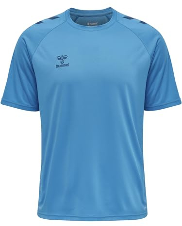 hummel, hmlCORE XK CORE Poly T-Shirt S/S, Blue Danube, XL