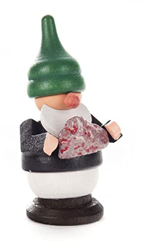 Rudolphs Schatzkiste Miniaturfigur Zwerg mit Erz BxHxT 3x6x3cm NEU Miniaturfigur Figuren Seiffen Frühling Erzgebirge Holzfigur Weihnachten Fensterschmuck Spielzeug Weihnachtsfigur