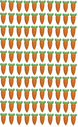 Sugar Carrots Hand Piped x90