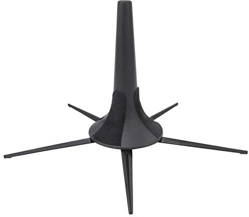Supporto per Tromba Stand Trompette Portatile Pieghevole a 5 Gambe con Viti Rotanti per la Protezione della Tromba