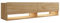 BROMARKT Premium TV Schrank 175x36,8x40 cm - Sideboard Wohnzimmer - Wohnzimmerschrank aus Eiche Craft - Fernsehtisch - TV Tisch mit Regalen - TV Board - Eiche Craft