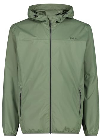 CMP Man Jacket Rain Fix Hood Giacca da pioggia Uomo