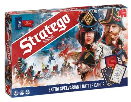 Jumbo - Stratego Original - Brettspiel - 2 Spieler ab 8 Jahren - Deutsch - Gesellschaftsspiel - Strategie
