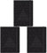 TOP-2000 Notizbuch A5, 80 Blatt, Hardcover, kariert, 1 Stück, schwarz 400151699 (Packung mit 3)
