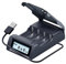 Mspalocell Chargeur de Batterie AAA pour Piles universelles Lithium 1,5V / NI-MH 1,2V AA et AAA, Charge indépendante, Chargeur de Batterie à Charge Rapide USB C