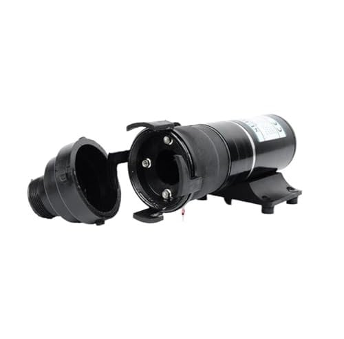 Dirty Water Pump MP-3500 DC Electric 12v 24v High Pressure Toilet Tank Sewage Disposal Pump Feeder Self-Priming Vacuum Pump(12V)