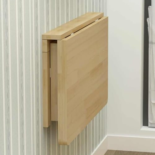 LRHELPBNR Wandklapptisch Küchentisch, Klappbarer Wandtisch Mit Einer Tragkraft, Wandklapptisch Platzsparend Für TV, Zuhause(50cmx30cm/20inx12in)