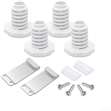 Zilimontt Dryer Stacking Kit W10869845 Compatible with W10298318 W10761316 PS3407625 LP14082 Washing Equipment Washing Machine and Tumble Dryer Stacking Shelf Kit