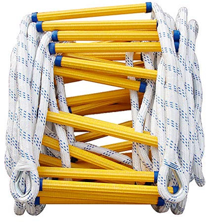 Rope Ladder, Fire-Resistant Ladder, Fire Ladder for Emergencies, Rope Ladder/10M/32.8Ft