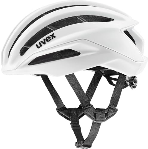 Uvex Unisex Surge Fahrradhelm, White matt, 59-61CM