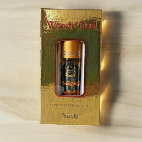 6ml Concentrated Perfume Oil, Attar, Long Lasting | Black Oud | Ehsas Al Arabia | Golden Sand | Jameela | Jood Al Layl | Kalimat (Woody Wood)