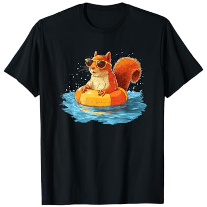 Schönes Eichhörnchen-Kostüm für Strand-Ring-Liebhaber T-Shirt