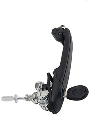 GTDTKGANAK Türgriffe außen Türgriff vorne links und rechts mit Schließzylinder Für Vw 6N/6N1/6N2, Für Sharan, SEAT Alhambra, Galaxy, 2 Stück(‎1pcs)