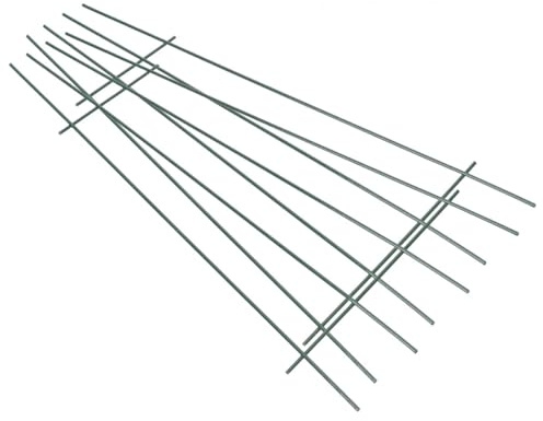ifundom 2 Stück Eisen Pflanzen spalier Kletterhilfe Rankgitter für Zimmerpflanzen Garten Blumenstütze Stabiles Rankgerüst für Kletterpflanzen und Gemüse Indoor Pflanzstütze