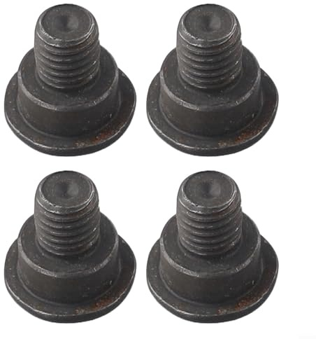 Set of 4 Screw Bolts for Brake Disc Rotor OEM 34211161806 Compatible with For Bmw 2 3 5 6 7 Series, Metal Fasteners for Secure Brake Assembly