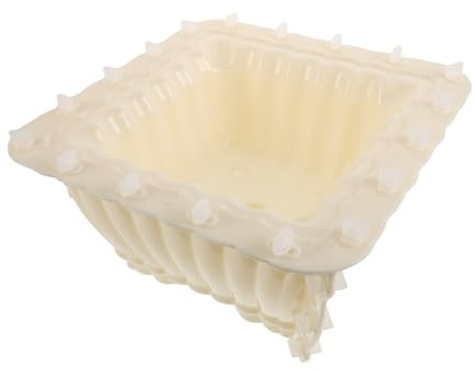 DRESSOOS Stampo Per Fioriera in Cemento Riutilizzabile in Plastica Per Vasi Da Piante Grasse E Bonsai Quadrato Resistente Per Decorazioni Casa E Giardino Stampo Per Vasi Da Estern