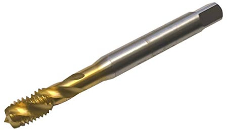 CNC QUALITÄT Gewindebohrer M5 - Regelgewinde DIN 371 Form C ISO2/6H - HSSE TiN - universelle Stahlbearbeitung