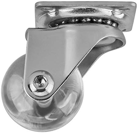 SOTECH Möbelrolle SWIFT transparent Ø 35 mm ohne Feststeller