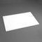 Hygiplas Plancheà découper antibactérienne basse densité Blanc 450 x 300 x 10 mm