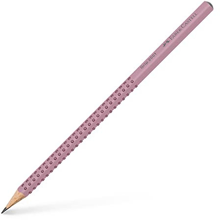 Faber-Castell 517054 - Bleistift Grip 2001, rose shadows, 1 Stück