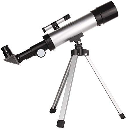 Astronomisches Teleskop (18X-90X) für Kinder HD Refraktor Erziehungswissenschaften Anfänger Teleskop Reflektor Professionelle Teleskope mit Verstellbarem Stativ Sucherfernrohr (F36050M)